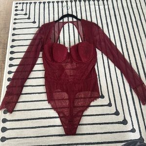 VS lace bodysuit